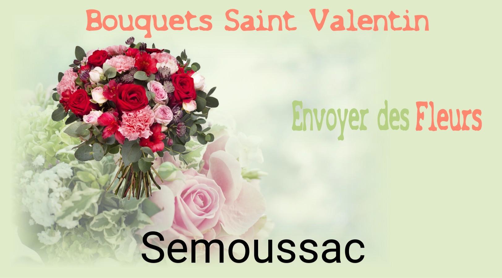 Roses de Saint-Valentin livrées à Semoussac