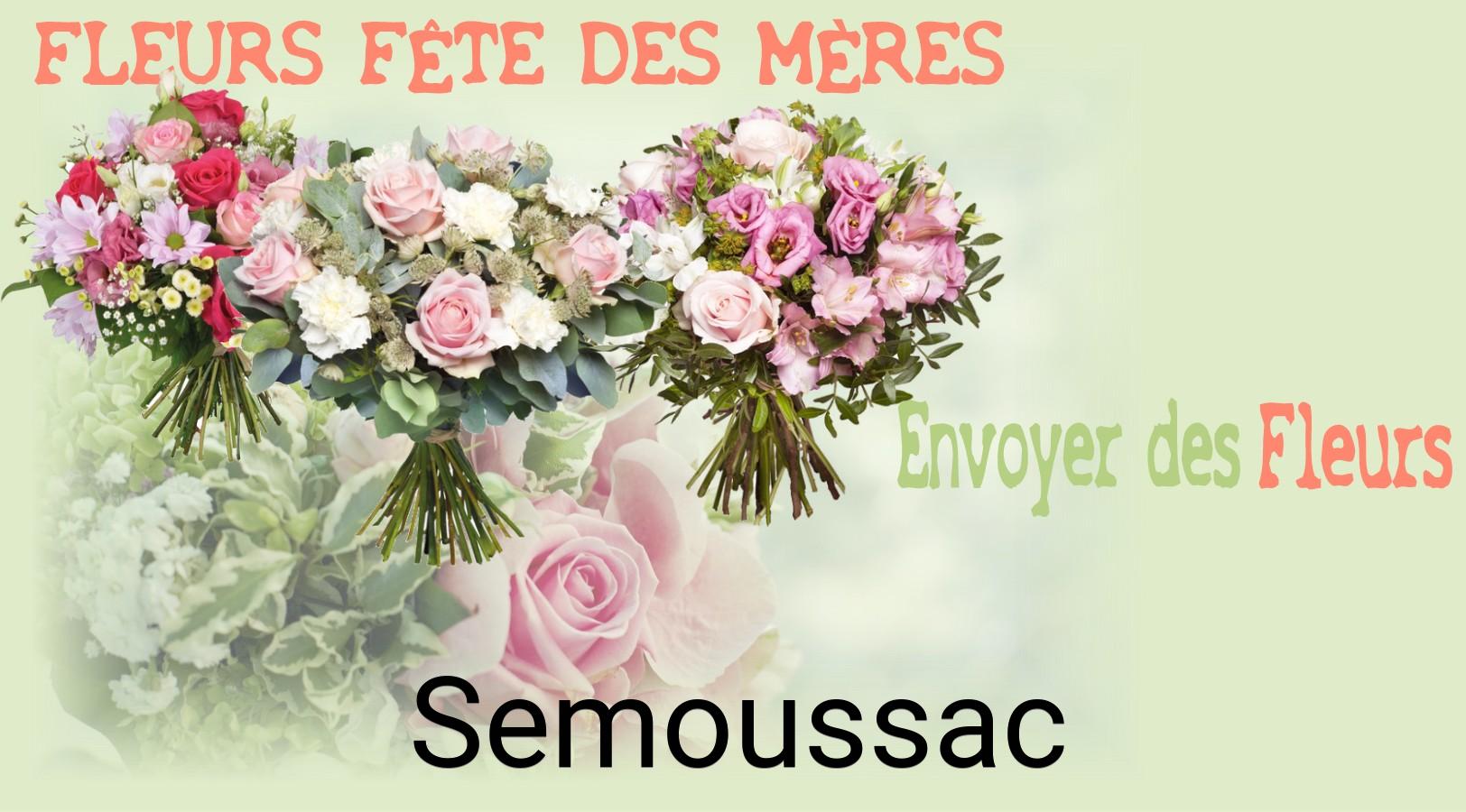 Bouquet de Fête des Mères livré à Semoussac